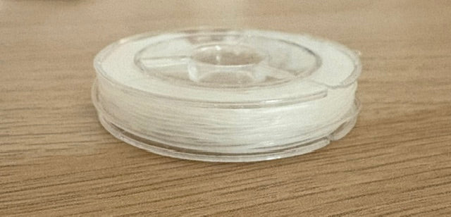Elastiek, 0,8 mm dik