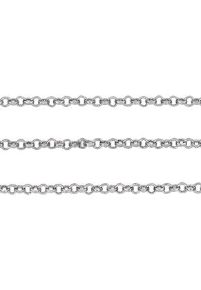 Jasseron ketting, 1,5 mm dik, per halve meter