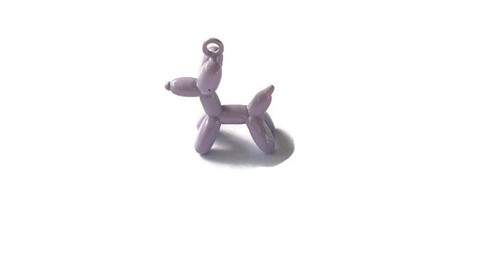 Bedel, hanger, balloon dog lilapaars