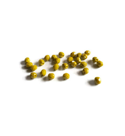 Tsjechische facetkraaltjes, pea green